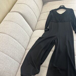 GIORGIO ARMANI BLACK VELVET JUMPER S40 NWT